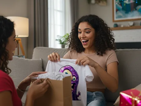 Schnelles Geschenk mit Herz.