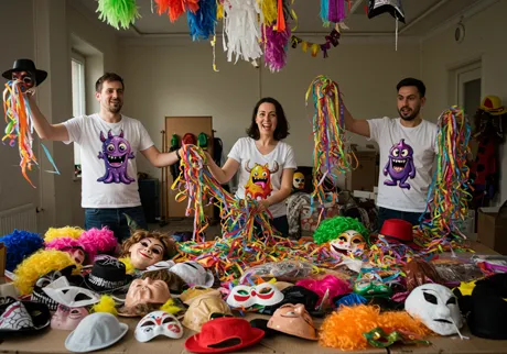 Kostümparty-Kollektive