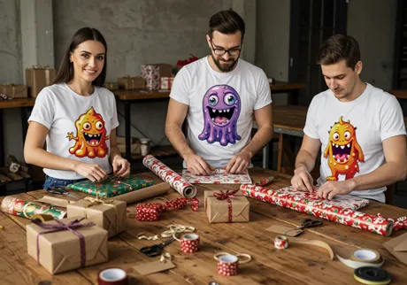 Feiertagsfeier-Teams