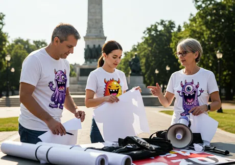 Kundgebungs- & Bürgeraktionsteams