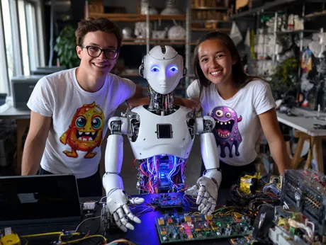 Robotikwettbewerb-Crews